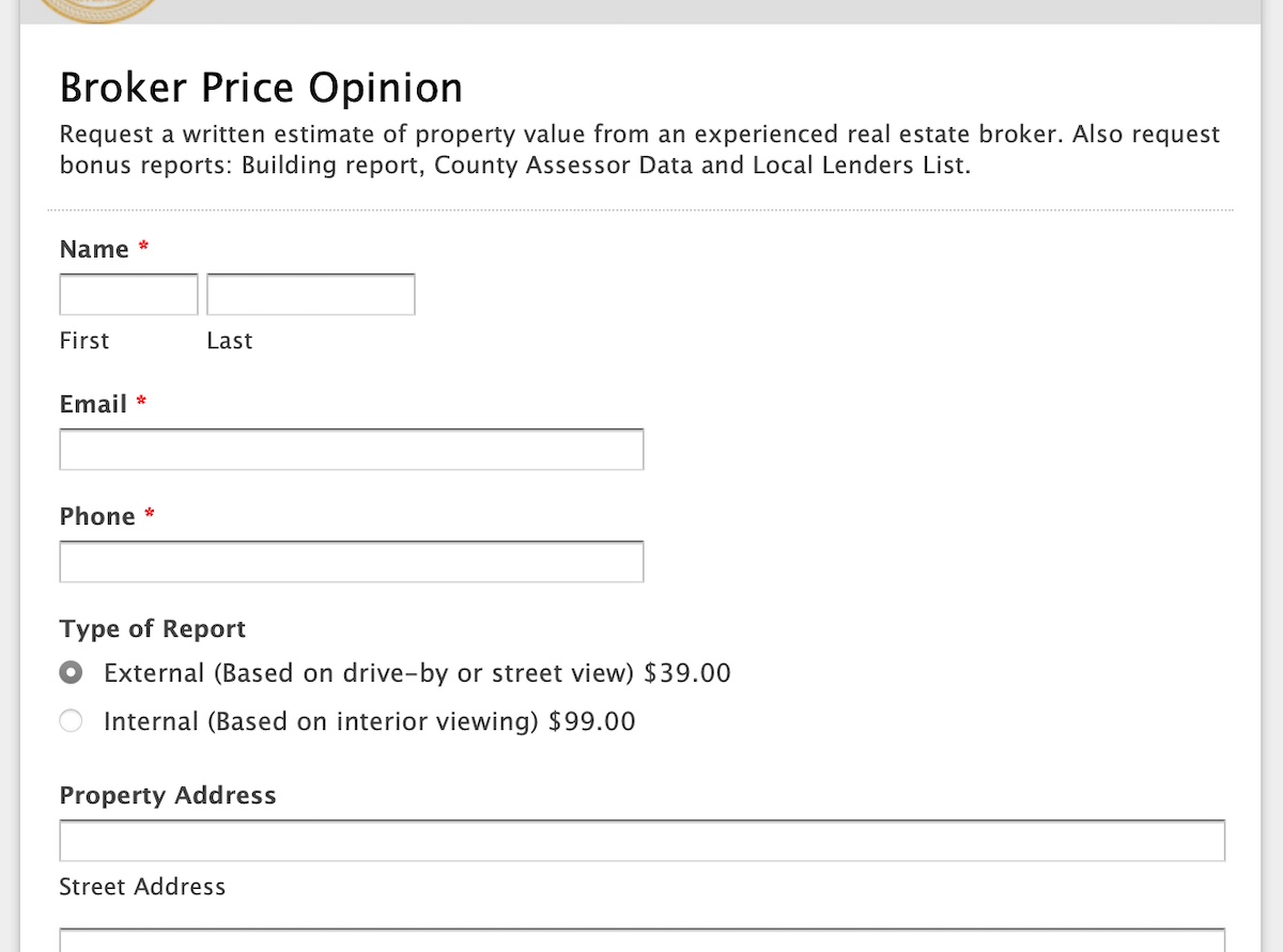 California Broker Price Opinion – LA Loft Blog